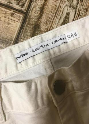 Стильные джинсы с кружевом,прошвой,вышивкой &other stories2 фото