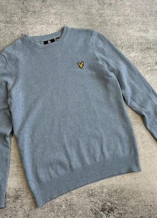 Мужской свитер свитшот lyle scott