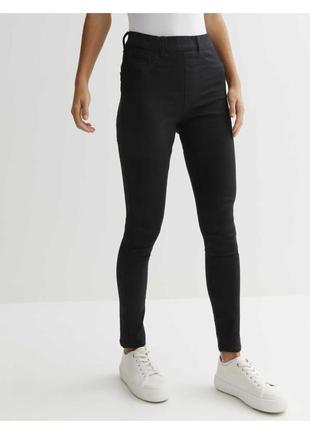 Черные джинсы джеггинсы new look lift&shape