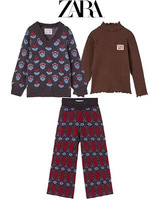 Теплый костюм zara+ гольф  10-12 лет 140-150 см