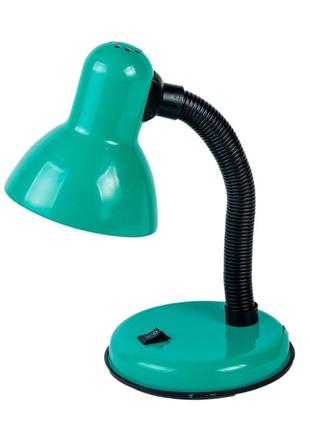 Офісна настільна лампа, світильник учнівський зелений sunlight 203b