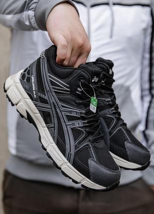 Мужские зимние кроссовки asics gel kahana