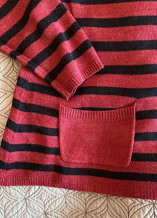 Акрилова кофта в смужку 7