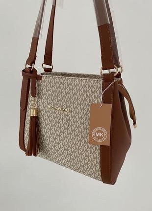 Прочная сумка красивая модель бренда michael kors3 фото