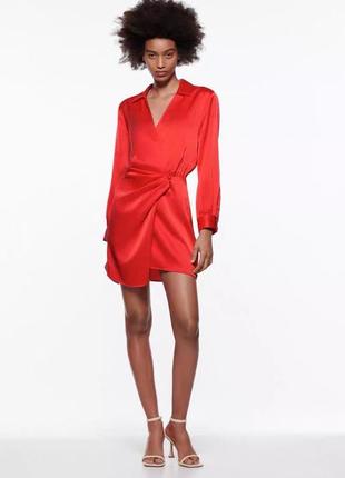 Шовкова сукня zara