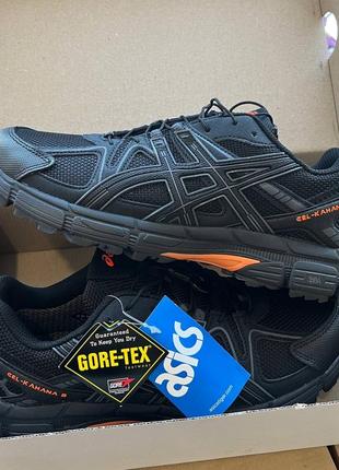 Asics gel-kahana 8 gore-tex black/orange