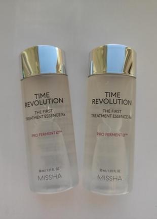 Антивікова есенція missha time revolution first treatment essence, косметика корея4 фото