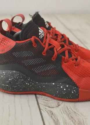 Adidas rose детские баскетбольные кроссовки Красно черного цвета оригинал 35 разрмир