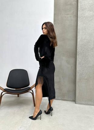 Роскошное бархатное, бархатное платье с бахромой. вечернее платье на новый год, корпоратив