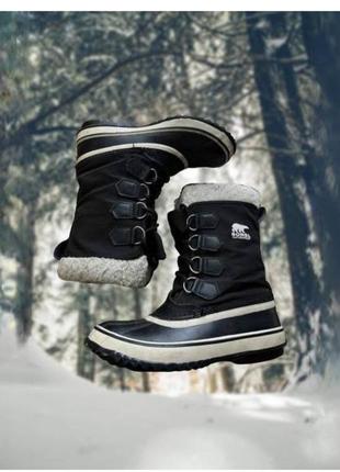 Зимние сапоги sorel waterproof снегоходы,снобутсы,сапоги