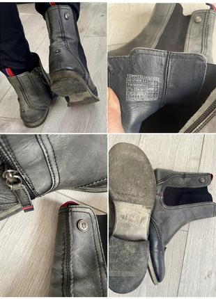 Оригинальные ботинки челси ankle boots “tommy hilfiger”.8 фото