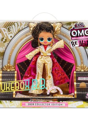Колекційна лялька l.o.l. surprise omg remix collector jukebox b.b. - лол сюрприз омг селебріті