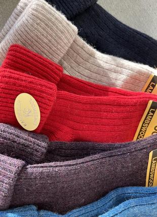 Шкарпетки тепленькі носки високі вовна зимові комфорно туреччина жіночі 36-404 фото