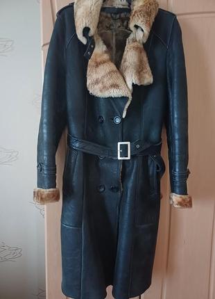 Дубленка кожаная