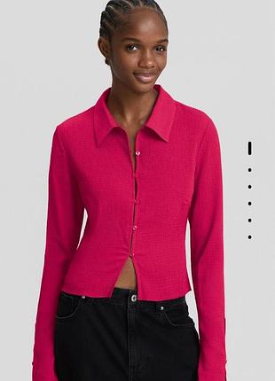 Вкорочена сорочка bershka s