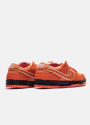 Кроссовки nike sb dunk low concepts x orange lobster3 фото