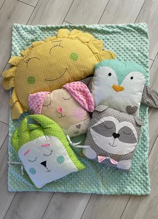 Одеяло с бортиками