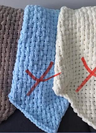 Мʼякі вʼязані пледи