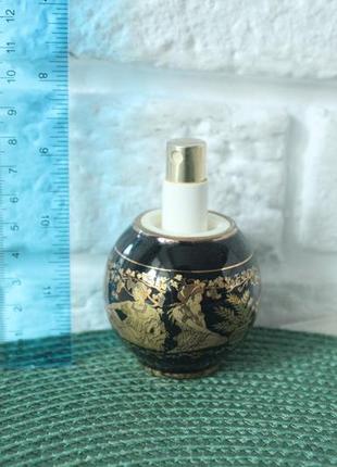 Vintage greek ceramic painted perfume bottle. вінтажна порцелянова пляшечка для парфумів3 фото