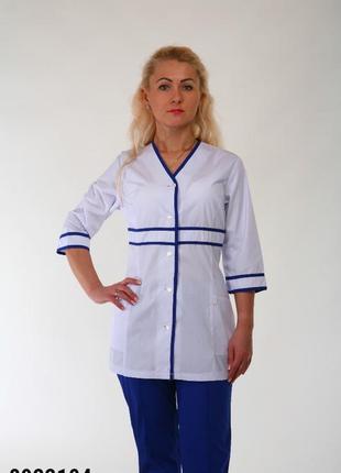 Костюм медичний, батист/бавовна, р.46,48,58, жіночий спецодяг, 8922104