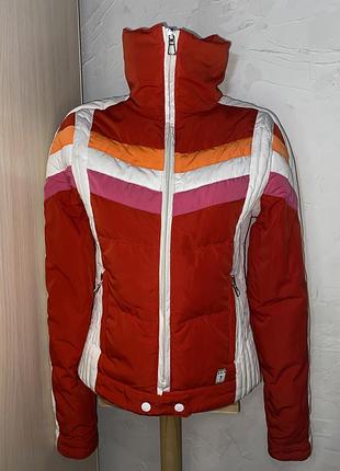 Лыжная куртка салатb