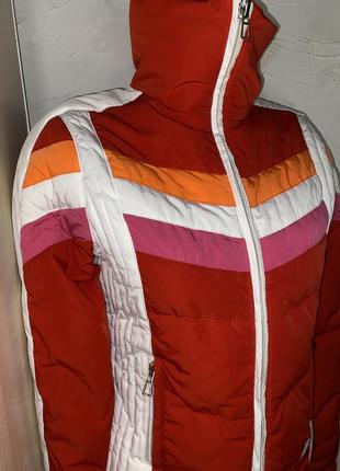 Лыжная куртка салатb