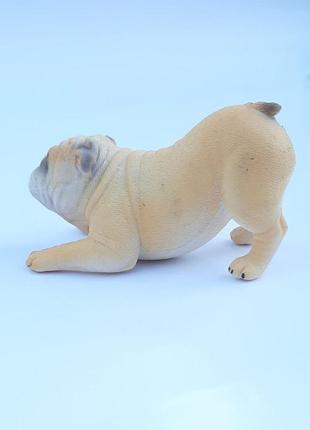 Англійський бульдог статуетка, фігурка, декор з собакою англійським бульдогом2 фото