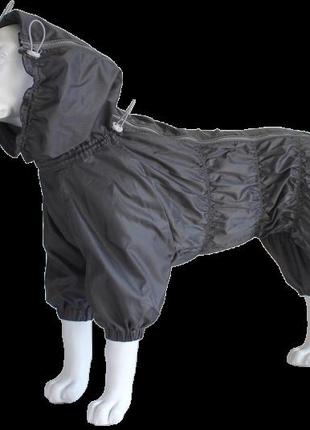 Дощовик для собак з трикотажною підкладкою olive s-7xl xl1 фото