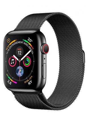 Ремінець milanese looop миланське плетіння для apple watch 38 / 40 / 42 / 44 мм series1 фото