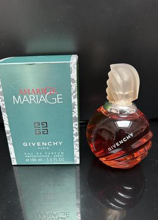 Парфюмированная вода givenchy amarige mariage