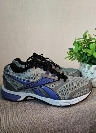 Мужские кроссовки reebok/серо-фиолетовые/42 размер