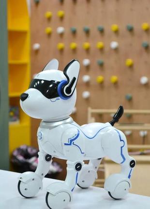 Робот собака stunt dog на радиоуправлении интерактивная световые и звуковые эффекты2 фото