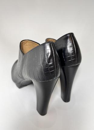 Ботинки ботильоны maria mare, итальялия, размер: 40 (стелька 25 см), черные9 фото