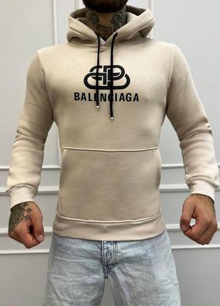 Худі balenciaga (фліc) | beg