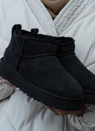 Уггі ugg ultra mini  mid platform6 фото