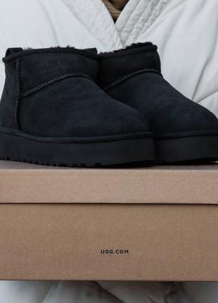 Уггі ugg ultra mini  mid platform1 фото