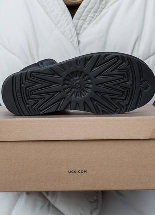 Угги кожаные ugg ultra mini mid platform8 фото