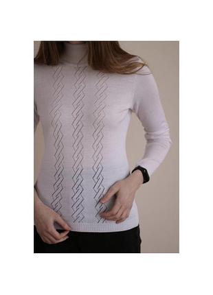 Стильний ажурний джемпер 2