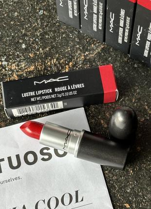 Помада mac - lustre lipstick - відтінок 502 cockney4 фото