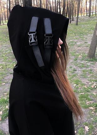 Худи удлинённое oversize унисекс 3