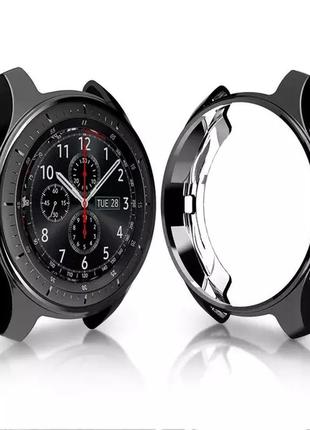 Захисний силіконовий чохол для samsung galaxy watch 46 мм / gear s3 frontier1 фото