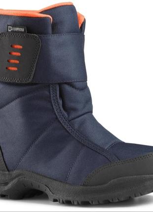 Сапожчки quechua. сапожки. ботинки. дутики зимние.