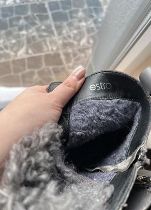 Зимові ботінки зимове взуття жіноче estro5 фото