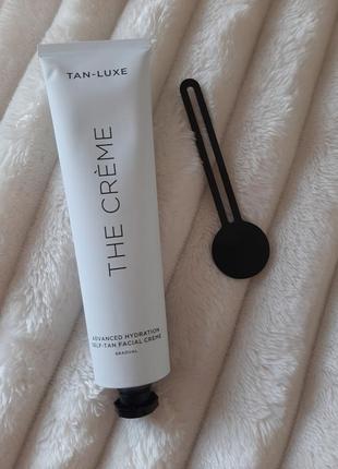 Увлажняющий  крем для  автозагара для кожи лица tan-luxe the creme