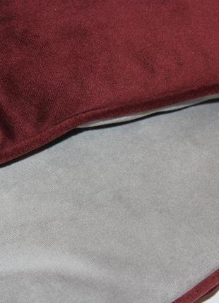 Подушка для собак та котів comfort bordo xs - 47х33х3см4 фото