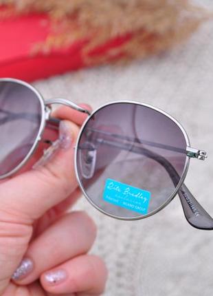 Фирменные солнцезащитные круглые очки rita bradley polarized окуляри1 фото