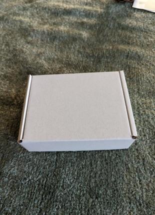 Коробка самозбірна біла типу нп 12х9.5х3.5см2 фото