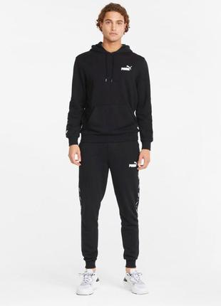 Оригінальний теплий чоловічий спортивний костюм puma essentials (р.s)оригінал