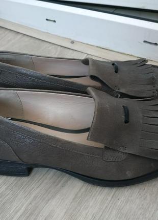 Туфли clarks р.38-38.5 кожа4 фото