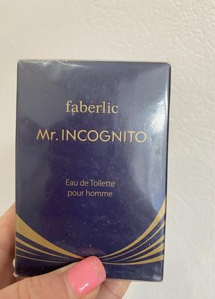 Туалетная вода для мужчин mr. incognito 50ml